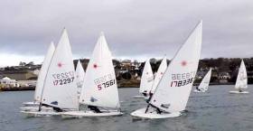 The first day of the league attracted an excellent entry of 15 boats, 12 of which were standard rig lasers