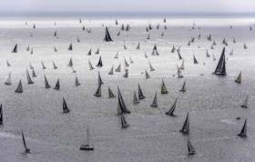 The 2017 Rolex Fastnet Race - Close to 400 boats in the combined IRC and non-IRC fleets will compete in the world&#039;s largest offshore race starting on Sunday 6th August
