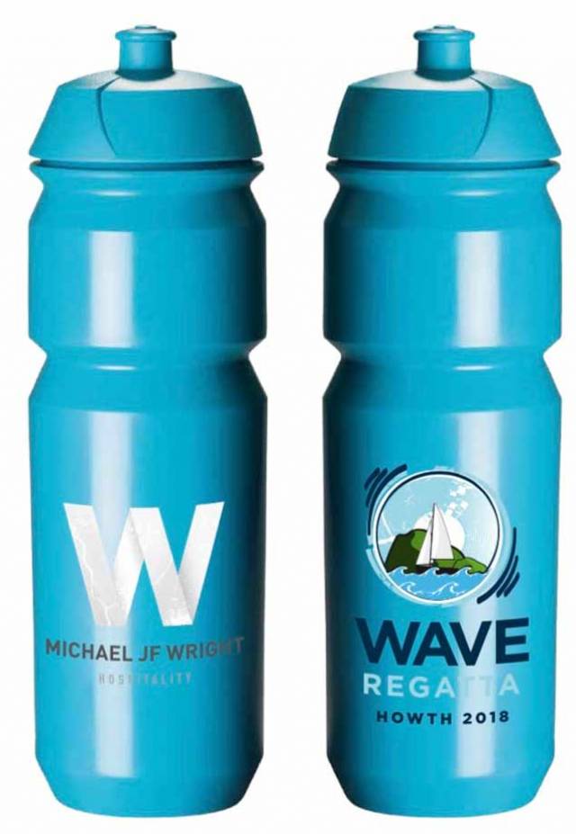 Reusable bottles for Wave Regatta in Howth
