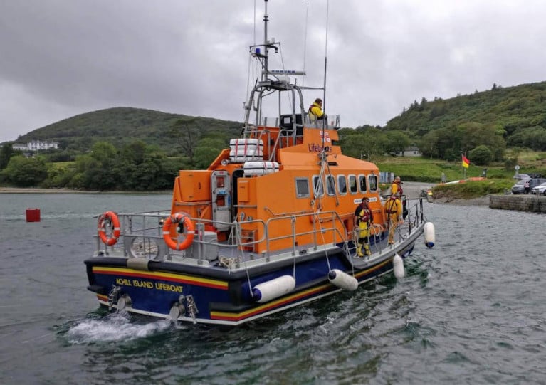 Achill Island RNLI’s lifeboat Sam and Ada Moody