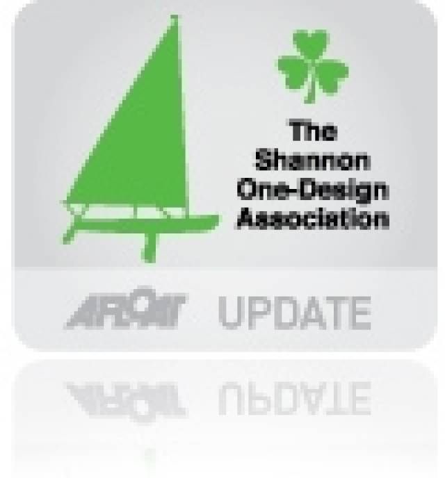 Lough Ree Yacht Club Shannon One Design Crew Do 'The Double'