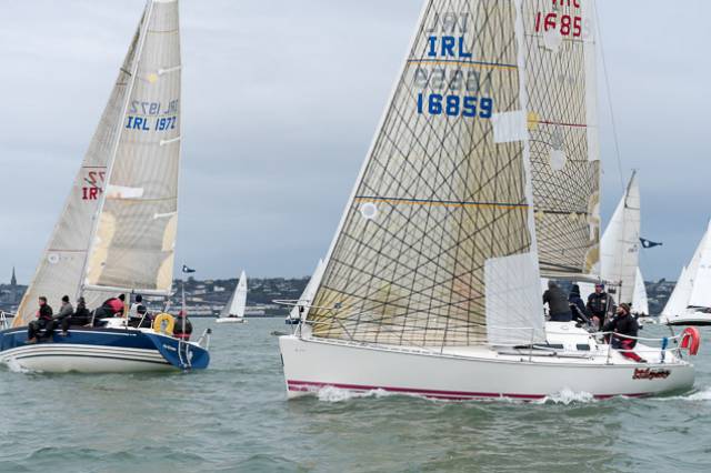 Cork Harbour cruiser racing this month. The possibility of an all-harbour-clubs league throughout the season would add to the revived interest in cruiser racing