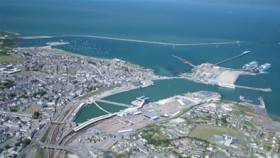 A £4m upgrade by Stena Line at the Port of Holyhead has begun 