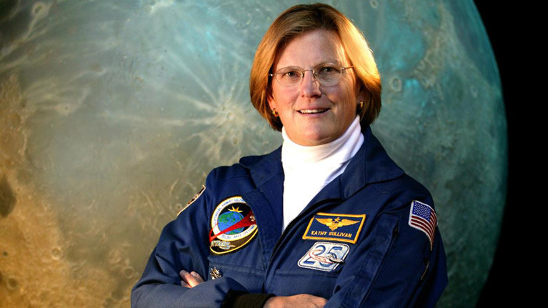 Sullivan, who has Irish roots, became the first US woman to conduct a spacewalk in 1984