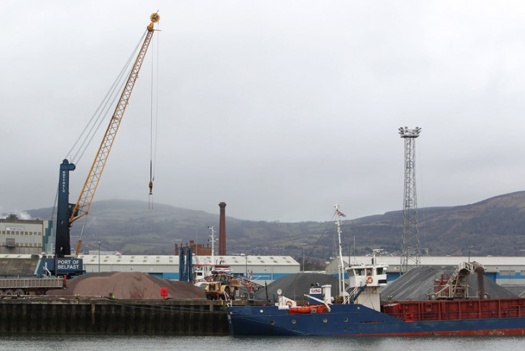File image of the Port of Belfast