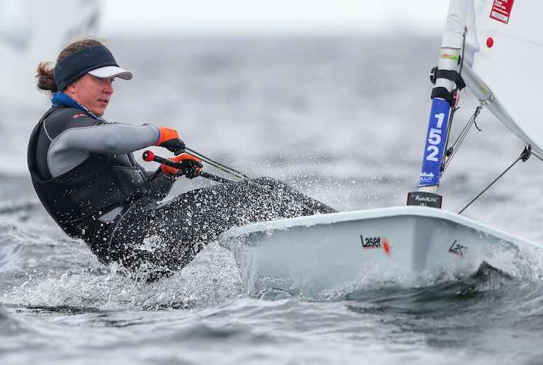 Ireland&#039;s Annalise Murphy lies in the top ten of the Radial Europeans in Poland