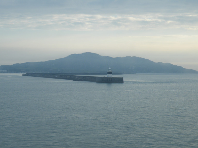 Irish Sea Tunnel: The idea has previously been priced at £15bn and would be twice as long as the English Channel Tunnel. Above Afloat's photo of the Port of Holyhead breakwater which is approximately 60 (nautical) miles across the Irish Sea to Dublin Port.