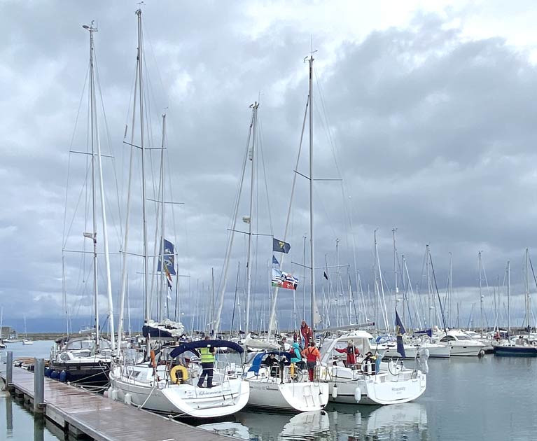 The CAI Round the Kish Cruise concluded at the Royal Irish Yacht Club in Dun Laoghaire