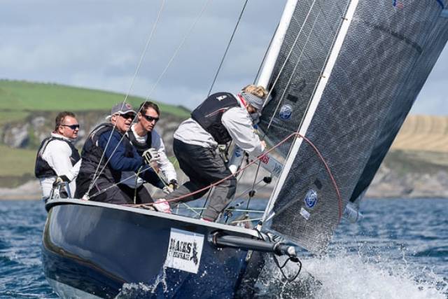 Smile'n'Wave (Ben Cooke & Jim Griffith) competing in the Kinsale Yacht Club 1720 National Championships. Scroll down for gallery