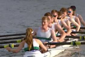 Commercial&#039;s eight after crossing the Henley finish line