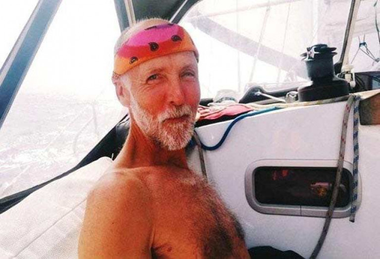 When Garry Crothers goes voyaging alone, the categorization of “single-handed sailing” has extra meaning.