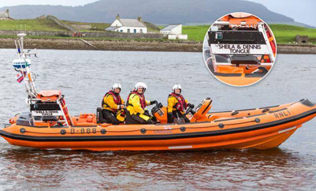 The Sligo Bay lifeboat was involved in this morning's dive boat rescue