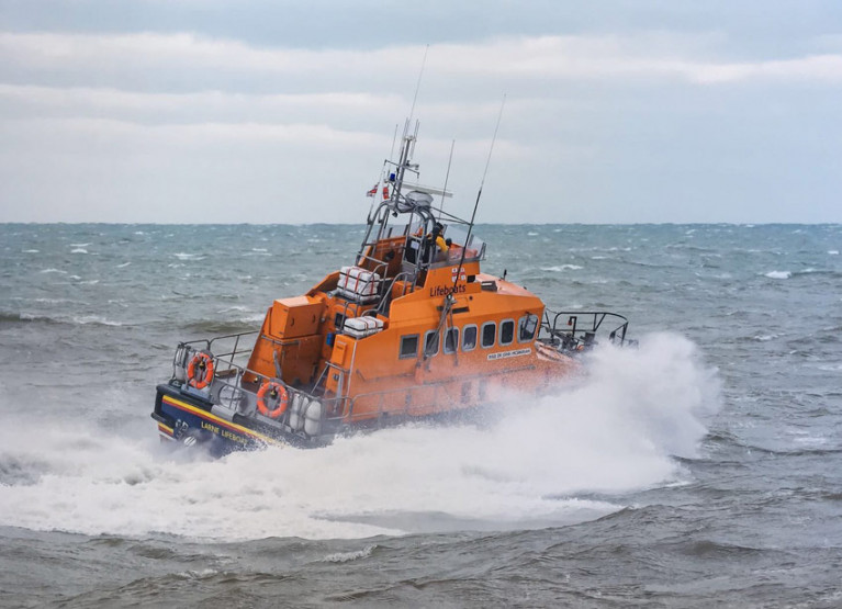File image of Larne RNLI’s all-weather lifeboat