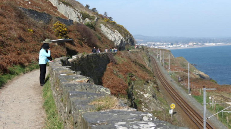 The popular Cliff Walk between Bray and Greystones topped the Irish Independent readers’ poll