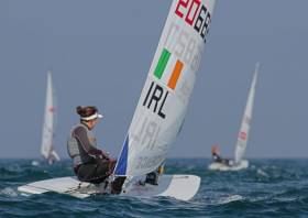 Solo sailor Annalise Murphy qualified Ireland for the Laser Radial in Santander at the earliest opportunity in 2014.