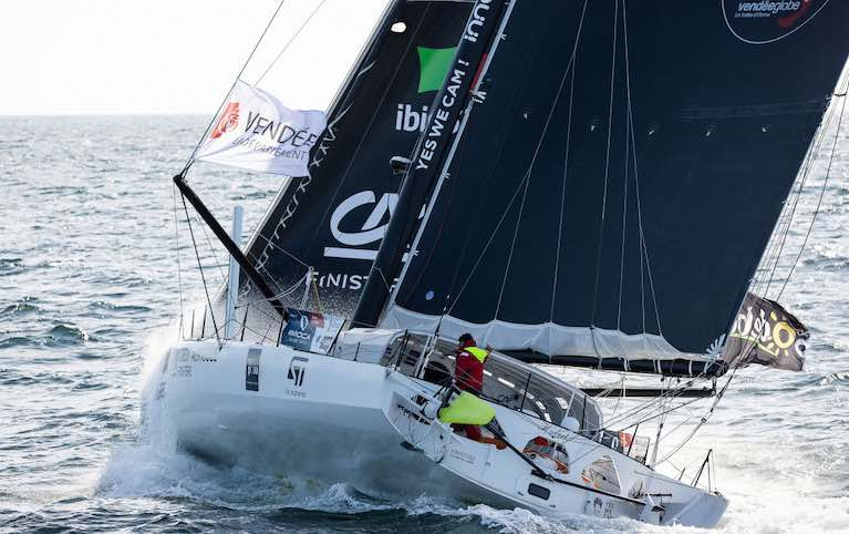 61 year old Jean Le Cam is on his fifth Vendée Globe race