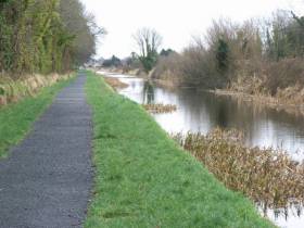 The Royal Canal west of Maynooth, Co Kildare