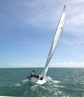 Peter and Robert O&#039;Leary sailing their new Star boat Dafnie were clear winners of the American Mid Winters in Miami 