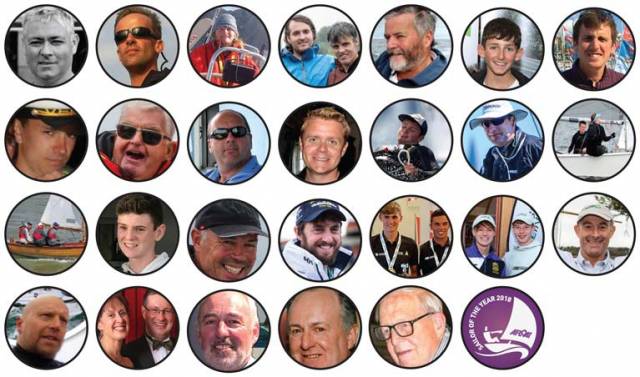 Class of 18 – A special year of Irish sailing achievements will be celebrated at the RDS in February. To read each sailors achievement click on their names in the poll on the right hand side  of the screen