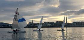 Light winds for today&#039;s DMYC Frostbite race inside Dun Laoghaire Harbour