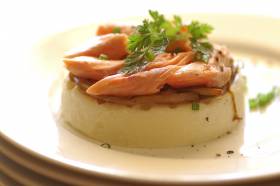 Smoked trout is just at home in the fine dining setting as it is on your own kitchen dinner plate