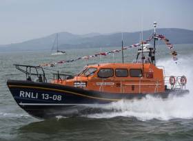 Lough Swilly RNLI&#039;s Shannon arrives on station