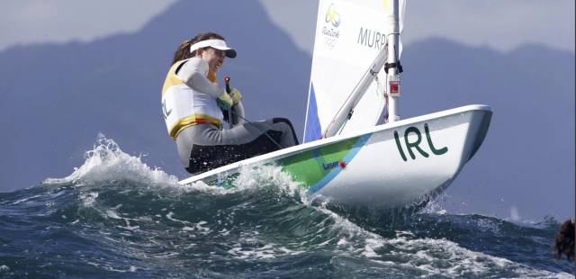 Ireland's Annalise Murphy will resume racing tomorrow after today's Laser Radial medal race was postponed