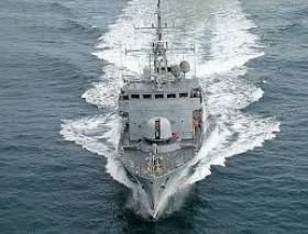 Naval ship LÉ Orla was part of the major exercise off Moville yesterday