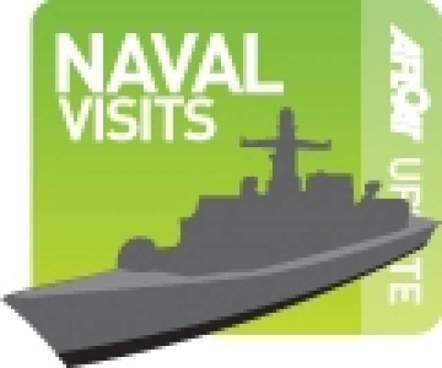 Dutch Naval Stealth Frigate On Visit to Dublin Port