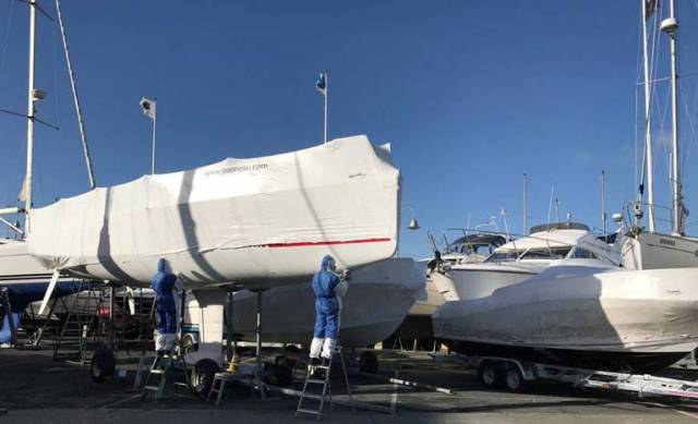A new Jeanneau Sunfast 3600 is commissioned at MGM Boats this week