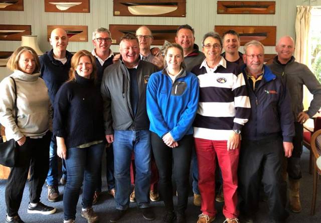 Royal St. George at the Millennium Bowl: Ben Cooke, Jennifer Andreasson, John O'Connor, Owen Laverty, Martin Byrne, Stephanie Bourke, Paul Maguire, Neil Hegarty, Clare Hogan, Peter Bowring, Charlie Bolger and Ailbe Millerick