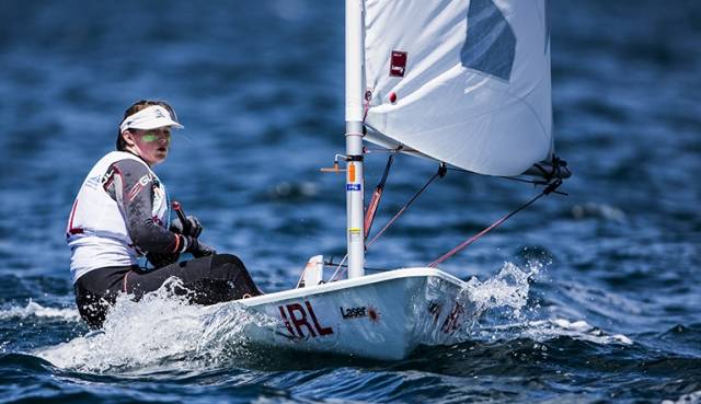 Top ten sailor – Dun Laoghaire's Nicole Hemeryck is in the top ten of the World Youth Sailing Championships with the final races left to sail tomorrow
