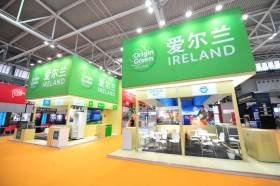 Origin Green Ireland’s stand at last year’s China International Seafood Show in Qingdao