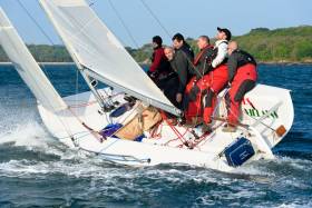 A Royal Cork 1720 in the first race of the club&#039;s May League. Scroll down for more photos