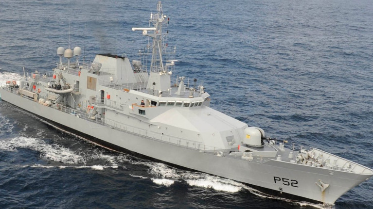 NDP funding for the Defence Forces, is to see a P50 class vessel (Afloat adds the LE Niamh) is to receive a mid-life refit. The second of the P50 / &#039;Roisin&#039; OPV80 class, built in 2001 at the UK shipyard of Babcock Marine &amp; Technology, Appledore (now Harland &amp; Wolff, Appledore). In addition the NDP includes for acquisition of a new Multi Role Vessel (MRV). 