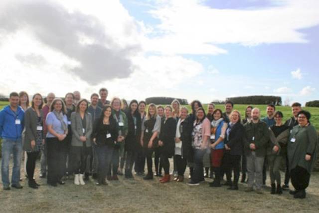 Irish Ocean Literacy Network members at the meeting held at the Marine Institute in Galway last week