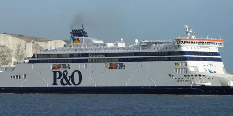 P&O Ferries is to offer its freight customers a new digital 'Travel Wallet' aimed at easing some of the border control issues caused by Brexit. The new scheme is now available on their Dover to/from Calais service. Above AFLOATs adds is the Spirit of Britain, one of four ferries on their short-Strait service linking the UK and mainland Europe. P&O also operate other routes among them the Irish Sea services of Dublin-Liverpool and Larne-Cairnryan. 