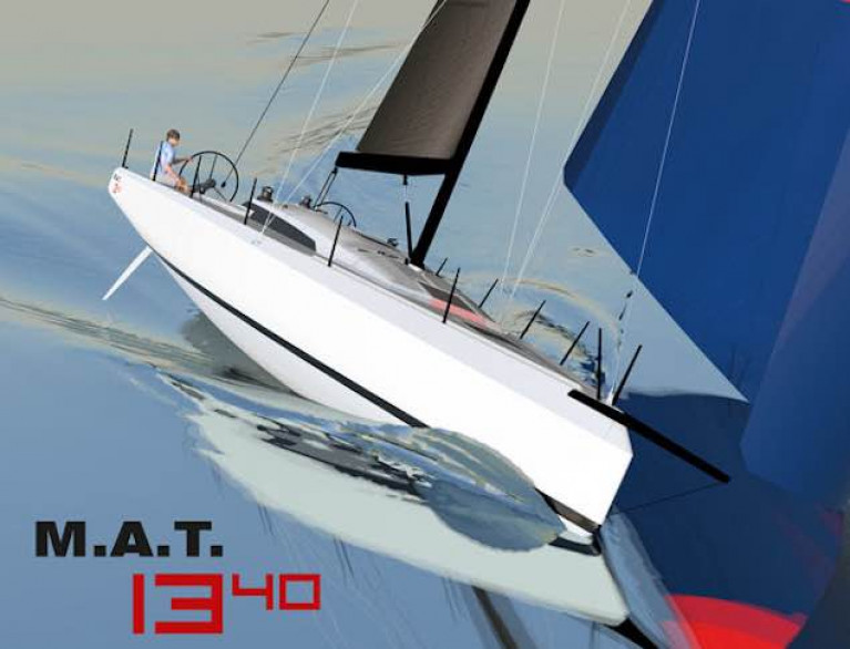 The MAT 1340 is Mark Mills&#039; fourth project with MAT Yachts