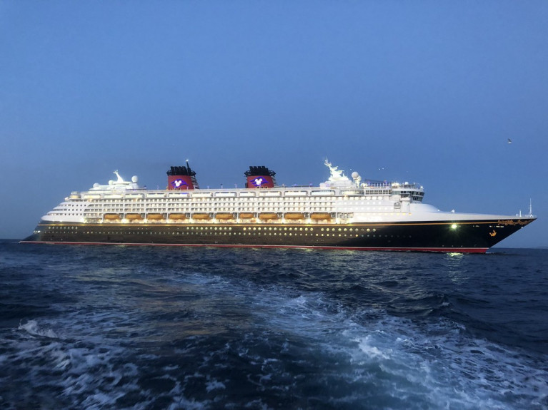Fears liners may not return to Irish ports before 2022. AFLOAT adds above the distinctive twin funnelled Disney Magic paying homage to the 'Golden' era of cruiseliners. The operator, Disney Cruise Lines is according to Cork Beo to call to Dublin and Cork but not until September 2022.