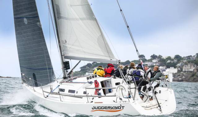 Andrew Alego's J109 'Juggerknot' from the Royal Irish Yacht Club in Dun Laoghaire will race as RNLI Baltimore with Olympian Peter O'Leary on board for the 2018 Beaufort Cup
