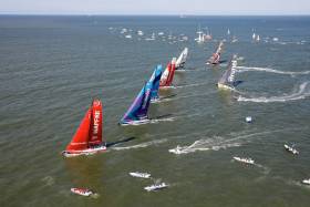 MAPFRE leads the fleet out of Itajaí