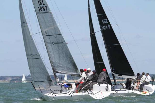 RCYC's Paul Gibbons is up to sixth in Anchor Challenge at the Quarter Ton Cup 