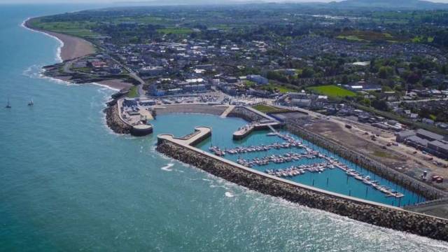 Greystones was yesterday the site of a flotilla protest by fishermen who claim they have been shut out of the harbour since 2008