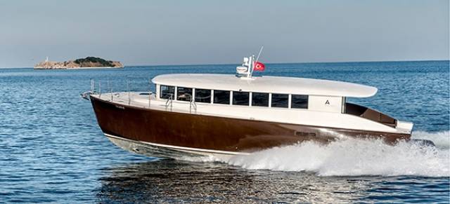 34–knot passenger vessel, the new Alen Shuttle 55 from Turkey