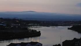 The River Foyle, whose tributary the Faughan was the site of a kilometres-long fish kill two months ago