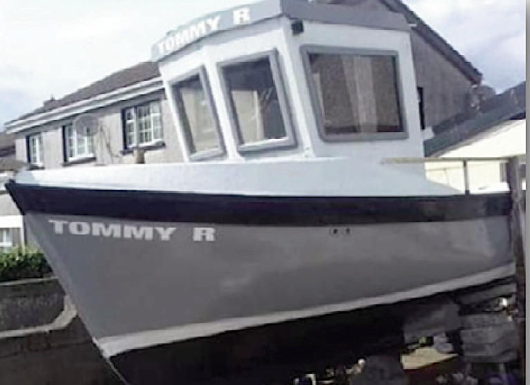 The 5.7-metre open deck GRP vessel 'Tommy R'