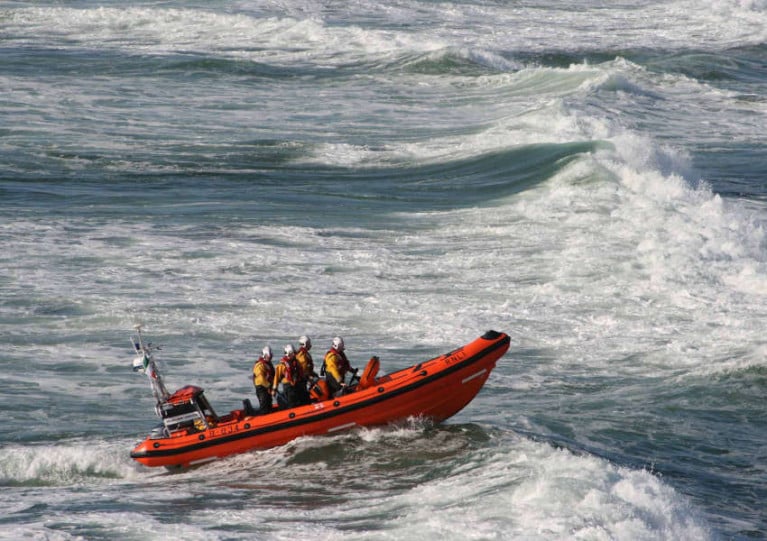 File image of Bundoran RNLI’s inshore lifeboat William Henry Liddington