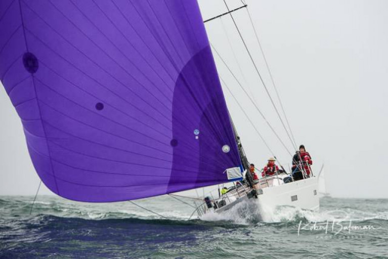 Conor Doyle&#039;s xP50 Freya from Kinsale is currently the largest entrant for the Volvo Dun Laoghaire-Dingle Race on June 9th. She is seen here winning the Kinsale-Monkstown Race in a record two hours, but the course record she challenges in the race to Dingle was set by a 94-footer, Mick Cottter&#039;s Windfall in 2019