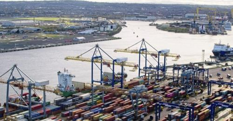 Belfast Harbour said around 50,000 more freight vehicles passed through the port in 2021 compared to the previous record year of 2019. It's unclear how many vehicles are northern hauliers who have abandoned the Dublin crossing, or whether it represents a significant re-routing of British shipments to the Republic via Belfast.
