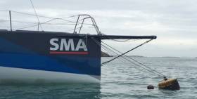 SMA moored in Crookhaven in January 2016, after the boat was recovered against what Marcus Hutchinson says were &quot;pretty tough odds&quot;